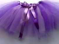 Tutú morado. 
